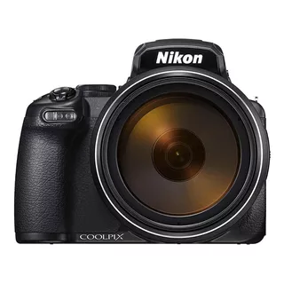  Nikon Coolpix P1000 Compacta Cor  Preto