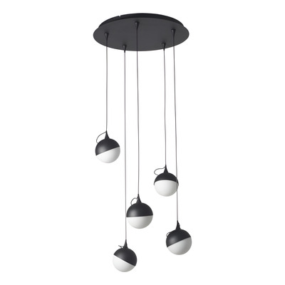 Colgante Lio 5 Luces R Con Magnetico Regulable Orientable Rd