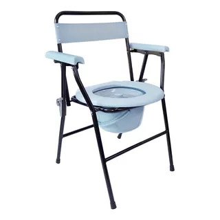 Silla Para Baño Portatil Discapacitados Plegable Comodo Wc