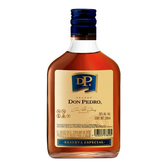 Brandy Don Pedro Reserva Especial 200ml