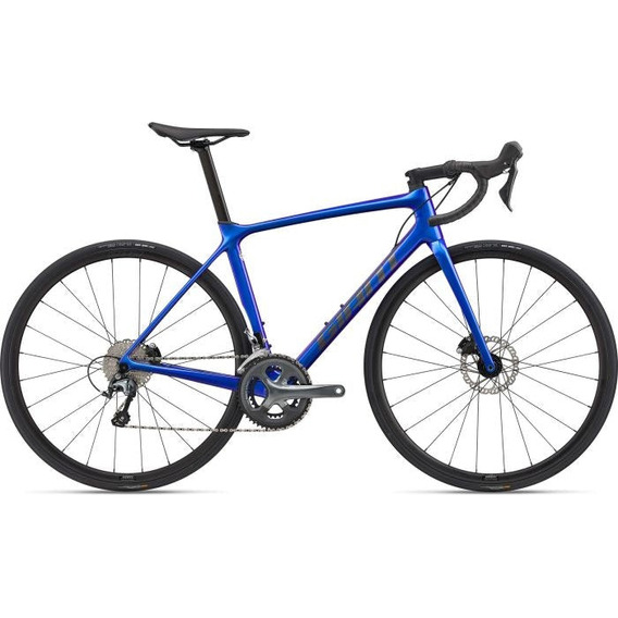 Bicicleta Ruta Giant Tcr Advanced 3 Disc Azul Gris Tamaño Del Marco 54 Cm