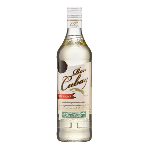 Paquete De 3 Ron Cubay Carta Blanca 3 Años 700 Ml