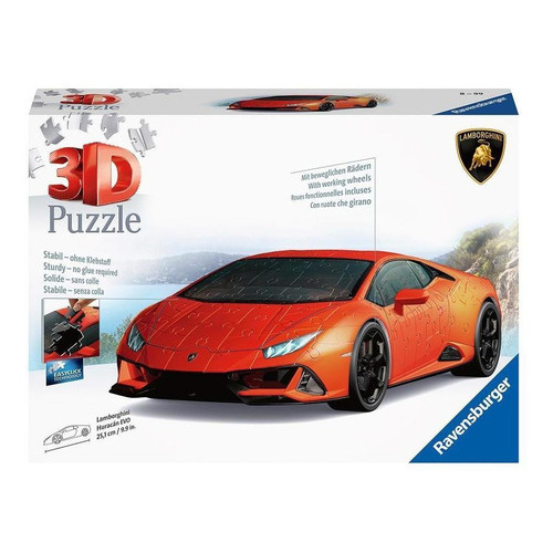 Puzzle 3d Lamborghini Huracán Evo Ravensburger