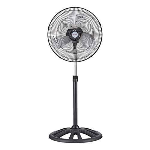 Ventilador De Pedestal Mytek 3391 18 Pulgadas Metálico Color de la estructura Negro Color de las aspas Plata