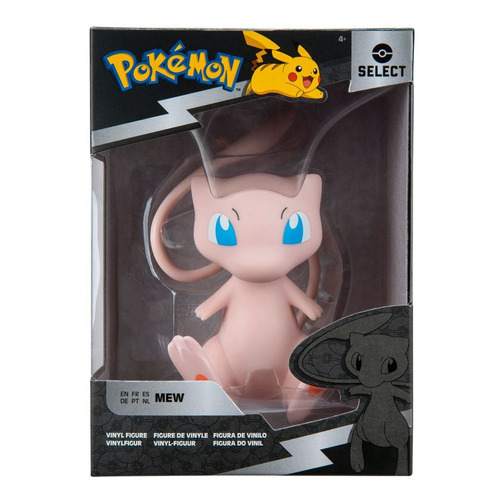 Pokémon Mew Figura De Vinilo 10cm En Caja Select Collection