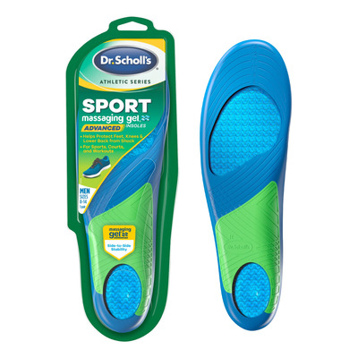 Dr. Scholls Sport Massaging Gel Advanced Insoles Men's 8-14