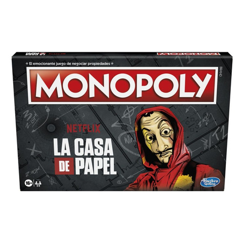 Juego De Mesa Hasbro Gaming Monopoly La Casa De Papel