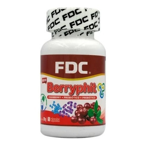 Berryphit  Cranberry+probiotico+prebiotico 60cap FDC