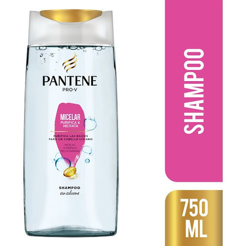 Shampoo Pantene Pro-v Micelar Purifica & Hidrata 750 Ml