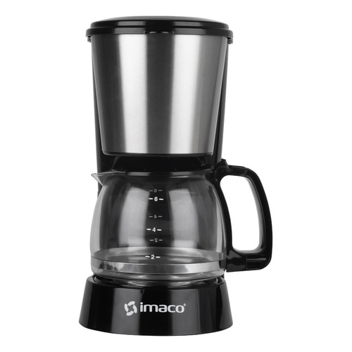 Cafetera Electrica 4-6 Tazas 650w Imaco Cm6065 Color Negro