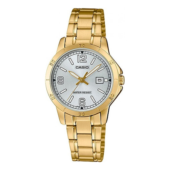 Reloj Para Mujer Casio Classic Ltp-v004g-7b2udf Dorado
