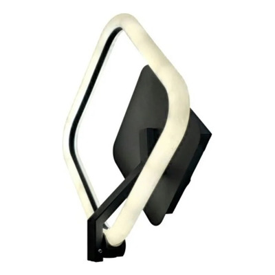 Aplique Pared Deplay Negro Led 15w Deco Moderno Cie