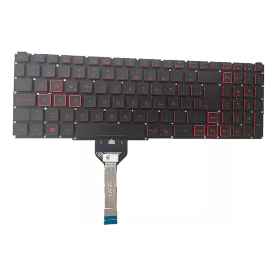 Teclado Acer Nitro5 An515-45 An515-55 -56 -57 58 N22c1 N20c1