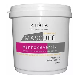 Máscara Restauradora Masqueé Banho De Verniz - 2kg