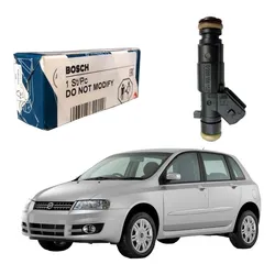  Bico Injetor Bosch Stilo 1.8 Gasolina 2002 A 2005