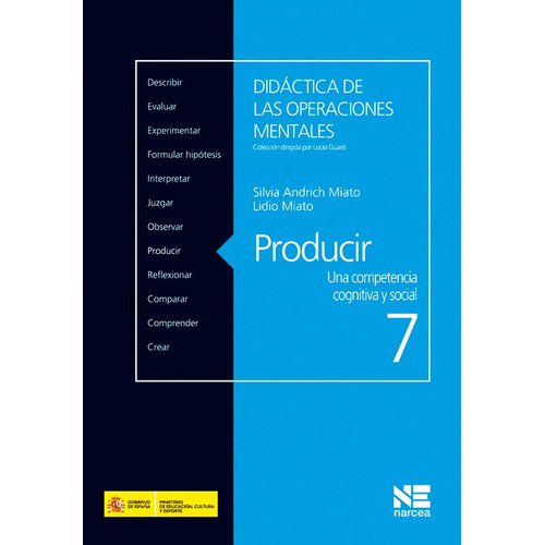 Producir, De Silvia Andrich Miato Y Lidio Miato. Editorial Narcea, Tapa Blanda En Español, 2013