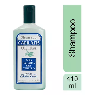 Shampoo Capilatis Caída Pelo Graso Ortiga Salvia 410 Ml