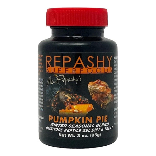 Repashy Pre-alimento Gel Reptiles Calabaza Pumpkin Pie 85 Gr