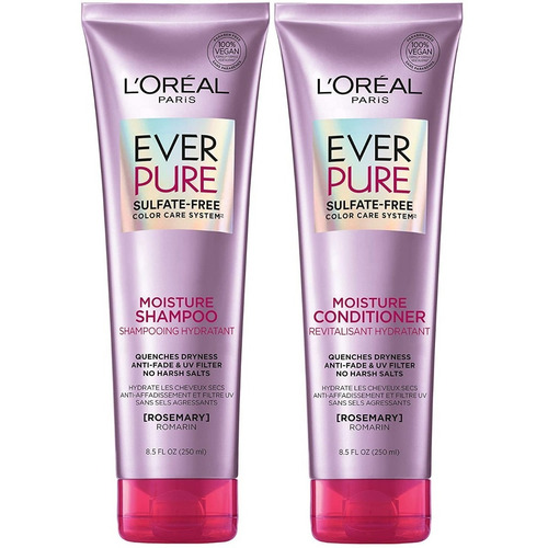 L'oreal Everpure Shampoo Y Acondicionador Sin Sulfato