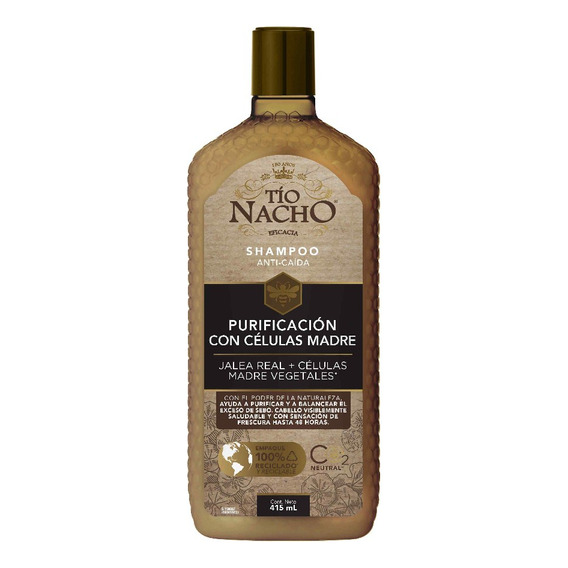  Tío Nacho Shampoo Purificación Células Madre Y Jalea 415 Ml