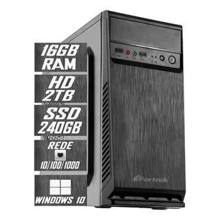 Pc Computador Cpu I7 / Hd 2tb + Ssd 240gb / 16gb Memória Ram