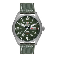 # Relógio Orient Masculino Automático Fundo Verde F49sn020