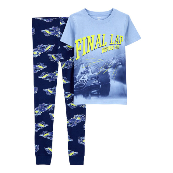 Pijama De 2 Piezas De Algodón De Niño 3r166810 | Carters ®