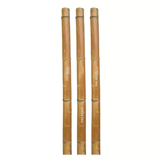 Bambu Mossô Tratado Kit Com 3 Peças De 1,90m Cada