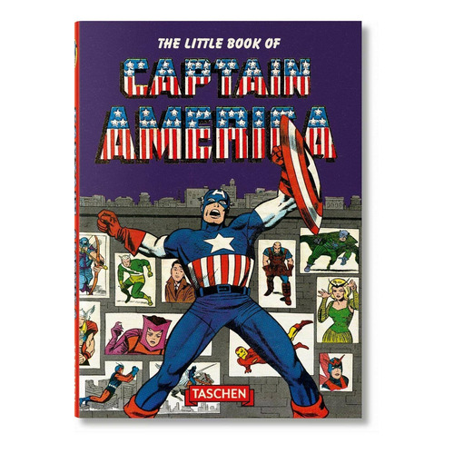 The Little Book Of Captain America. Editorial Taschen en Ingles. Tapa Blanda