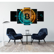 Quadros Decoração Investidor Trader Bitcoin - Mdf 3mm