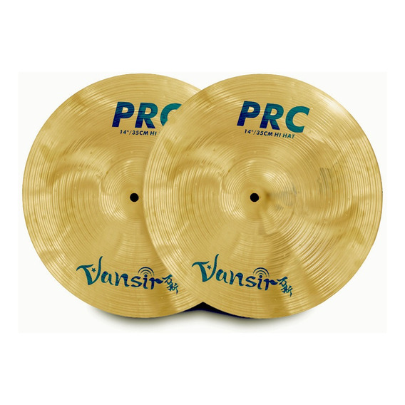Platillo Vansir Hi Hats Contratiempos 14 Prc (aleación) Gold