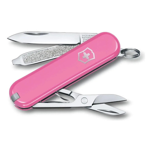 Victorinox Navaja Classic Colors,  7 Usos Color Cherry Blossom