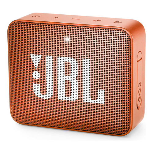 Caixa De Som Bluetooth Jbl Go 2 À Prova D'água 3w - Laranja