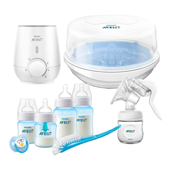 Biberones Anticolicos Set Completo Philips Avent 10pz