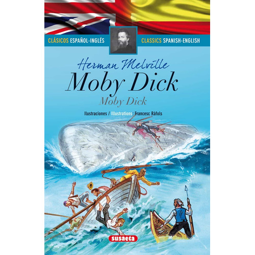 Moby Dick Clasicos Español/ingles Melville Herman Susaeta