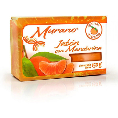 Jabón En Barra Murano Mandarina 150g