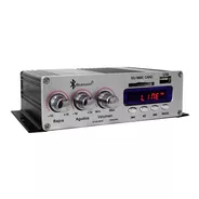 Amplificador 1500w Usb Sd Y Fm 4 Canales Control Remoto Blue