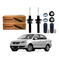 Kit Amortecedor Dianteiro Polo Sedan 1.6 2007 A 2011