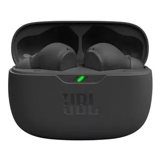 Audífonos In-ear Inalámbricos Jbl Vibe Beam Negro Con Luz Led