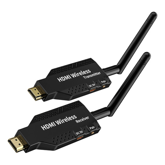 Extensor Hdmi Inalámbrico De 50m Con 1 Transmisor 1 Receptor