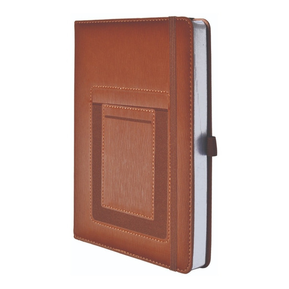 Libreta Ejecutiva Danpex Porta Celular Y Tarjetero Raya