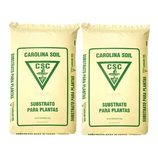 Substrato Carolina Soil 2 Sacas 45 Litros Classe V