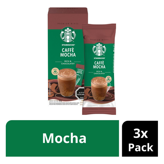 Café Starbucks® Mocha X3 Cajas