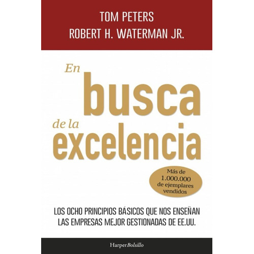 Libro En Busca De La Excelencia De Tom Peters, Original