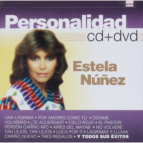 Estela Núñez - Personalidad - Cd Disco + Dvd - Nuevo