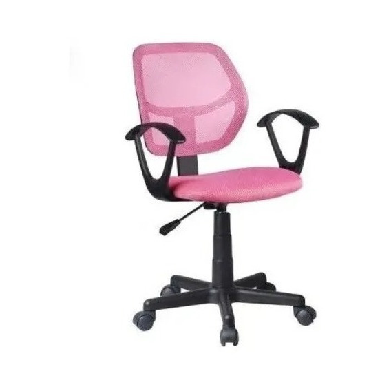 Silla Escritorio Pc Rosa 