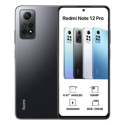 Xiaomi Redmi note Redmi Note 12 Pro Dual SIM 256 GB grafite 8 GB
