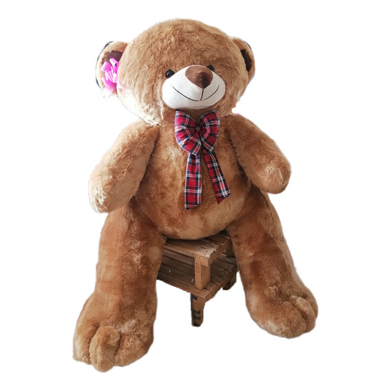 Oso De Peluche Gigante 2metros Perfumado Y Moño De Regalo 