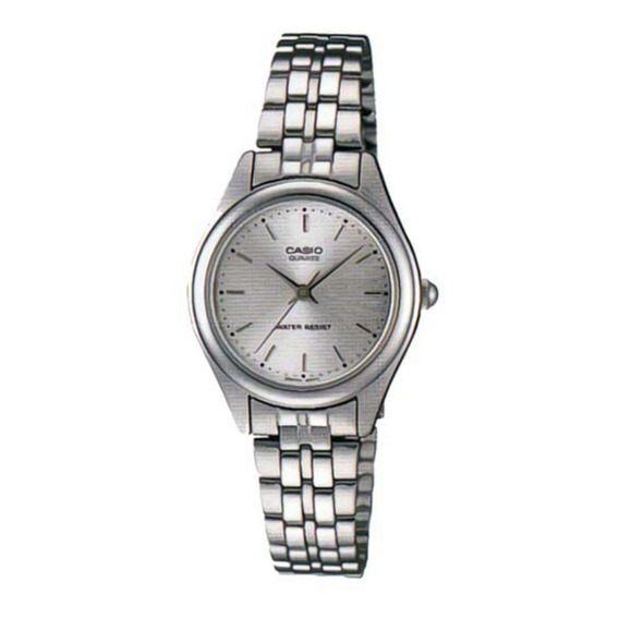 Reloj Para Mujer Casio Ltp-1129a-7a Plateado