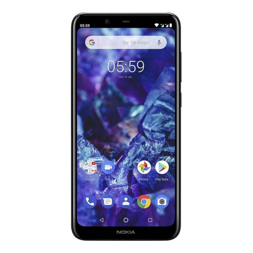 Nokia 5.1 Plus Dual SIM 32 GB  negro brillante 3 GB RAM